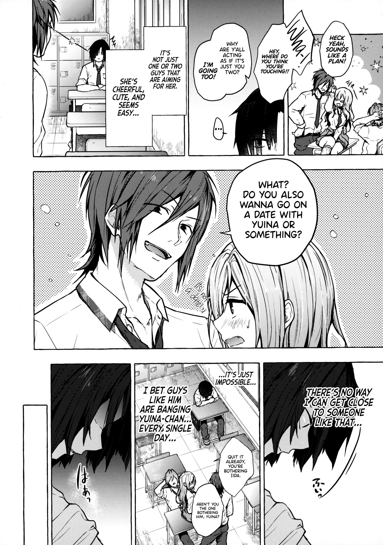 Hentai Manga Comic-Having Sex With Yuina-chan, The Gyaru -My Secret Crush is Blushing at Me!?--Read-5